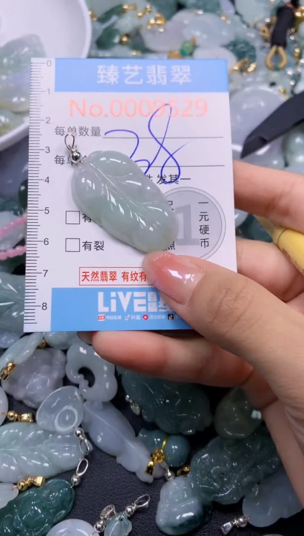 颈饰未镶嵌翡翠9529