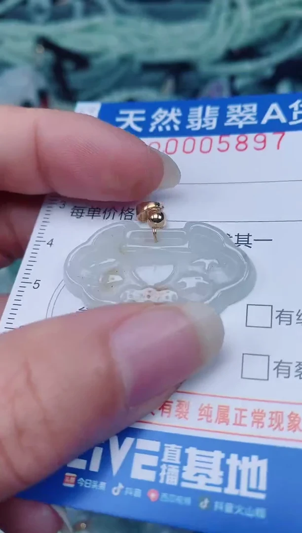 颈饰未镶嵌翡翠00005897