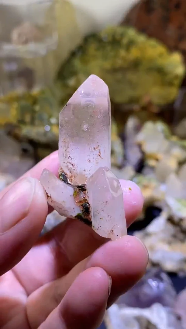 未镶嵌珠宝半成品水晶65号四川超七花园水晶