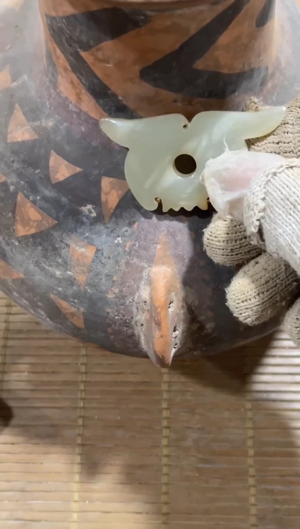 瓷片手工，手绘，陶瓷