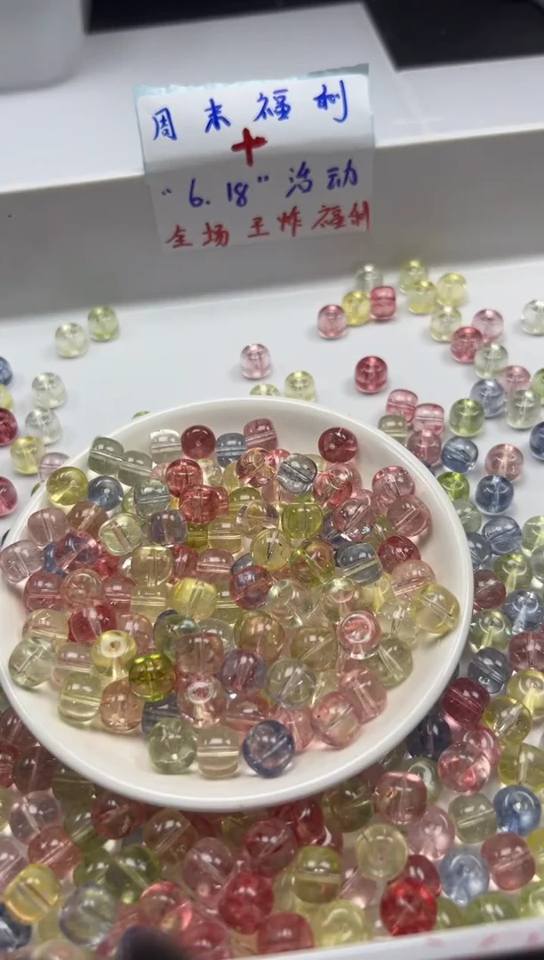 未镶嵌颈饰水晶w2519马卡龙阿赛老型10*8m*10