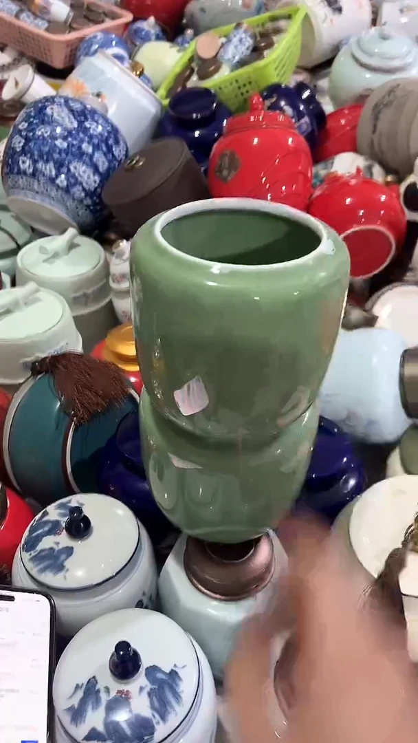 陶瓷茶叶罐密封罐防潮罐陶瓷茶叶罐密封罐防潮罐