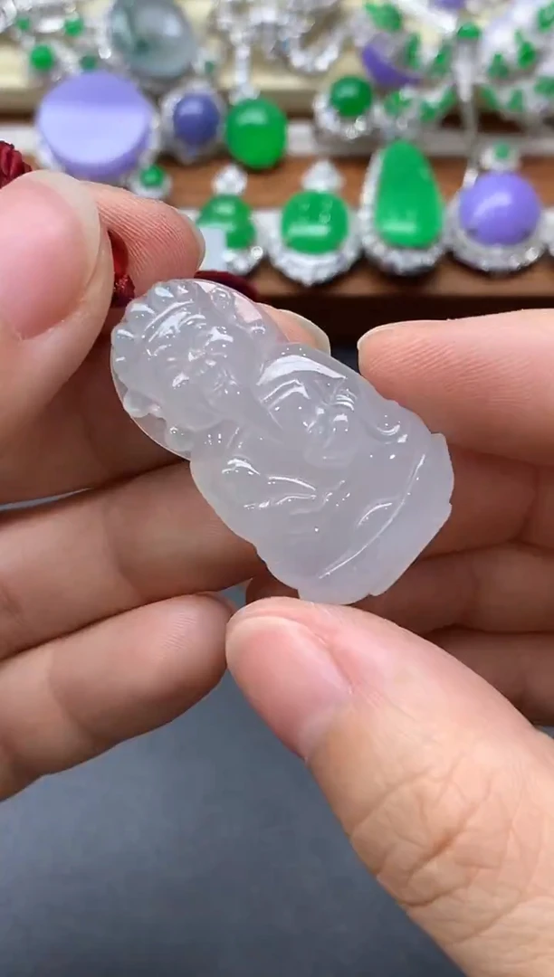 颈饰未镶嵌翡翠115-中国好珍宝