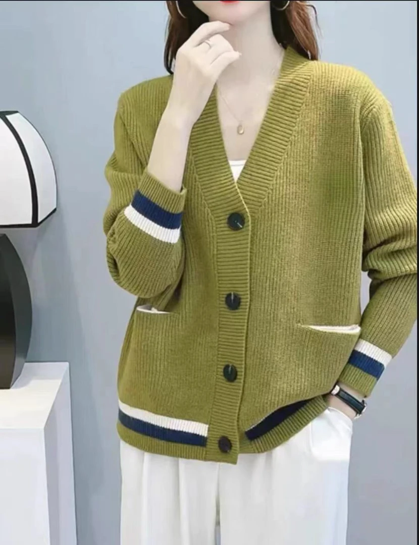 【洛尔专属】新款简约百搭时尚气质针织衫LZ11654