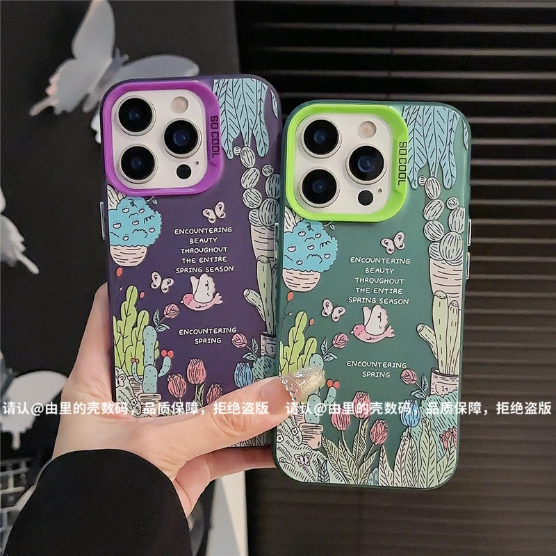 磨砂彩银适用苹果16iPhone/华为荣耀手机壳15promax新款p60保护套