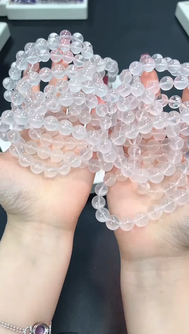 【闪购商品】水晶手串未镶嵌63U多样性发其一1条默认微瑕