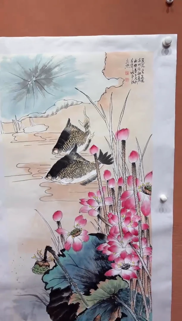 国画师立照老师国画作品