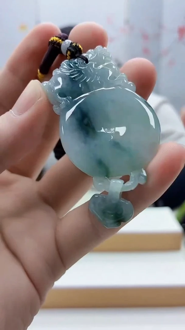 未镶嵌定制翡翠5060bb-毛货挂件30