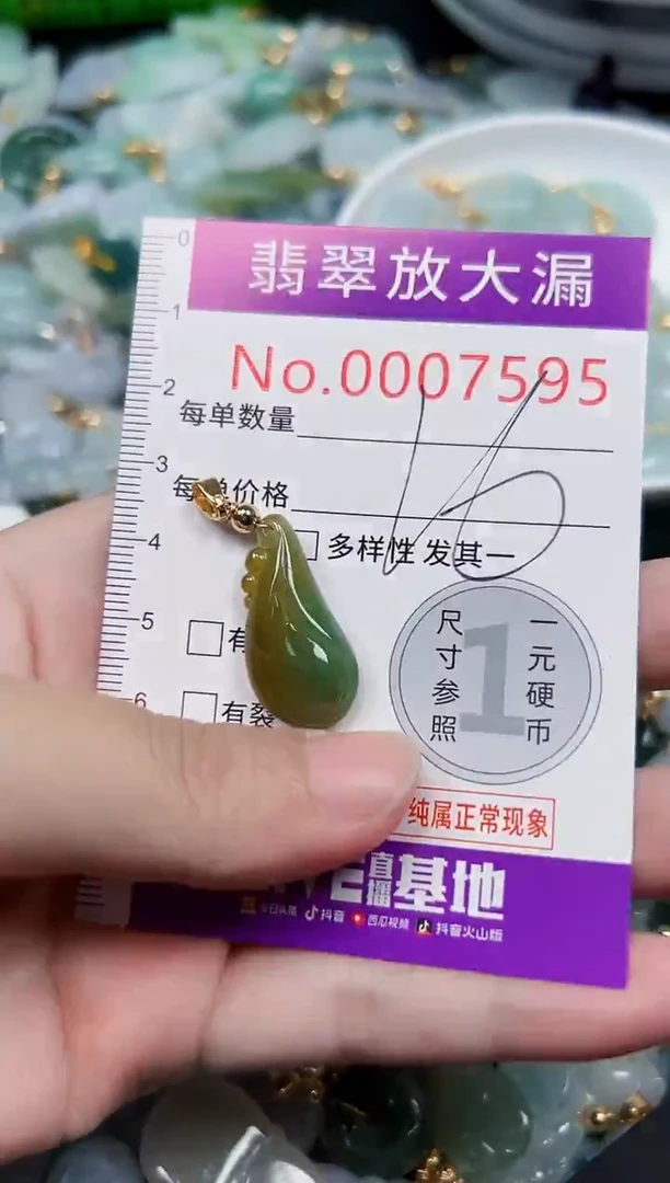 颈饰未镶嵌翡翠755