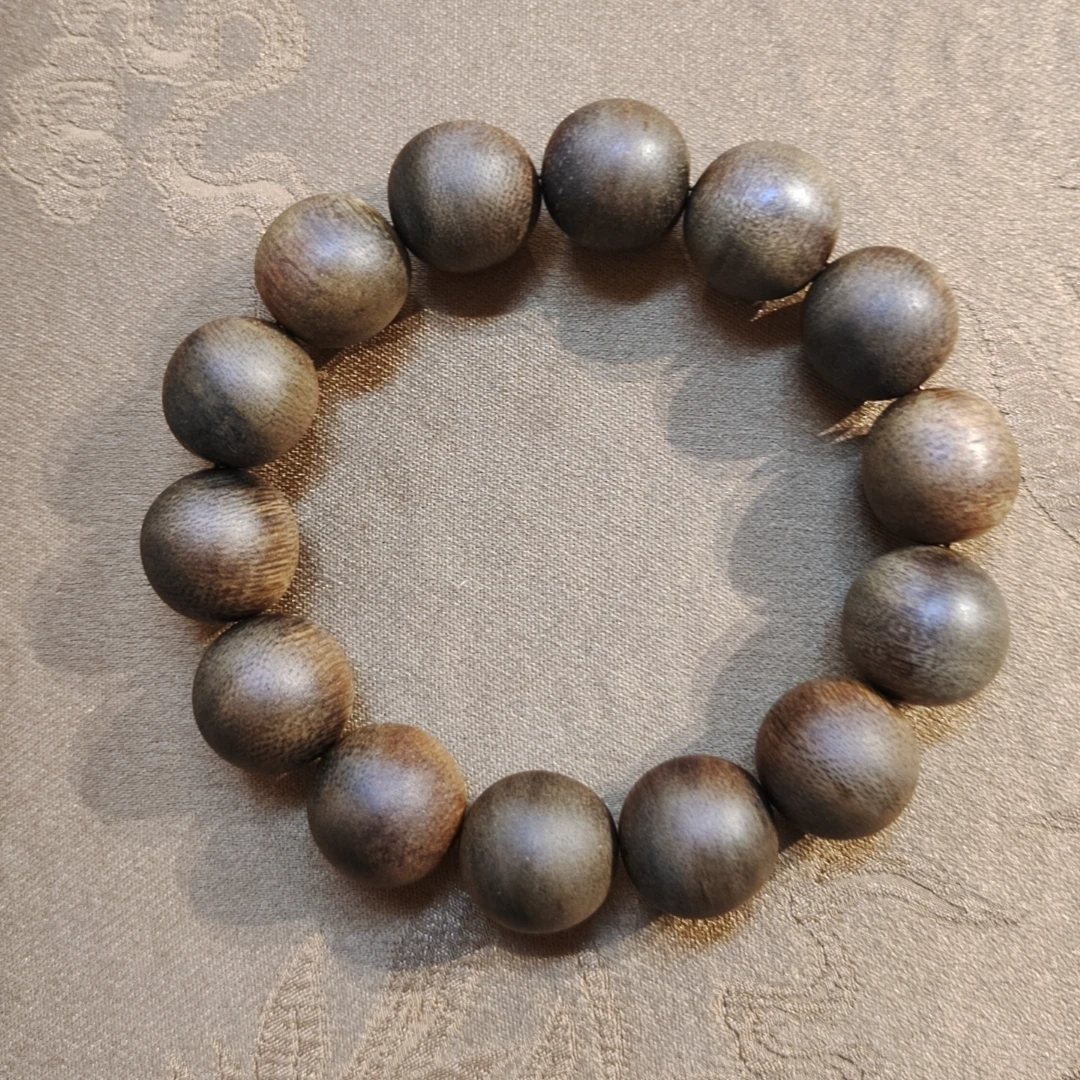 玉化富森红土沉香手串 1.6