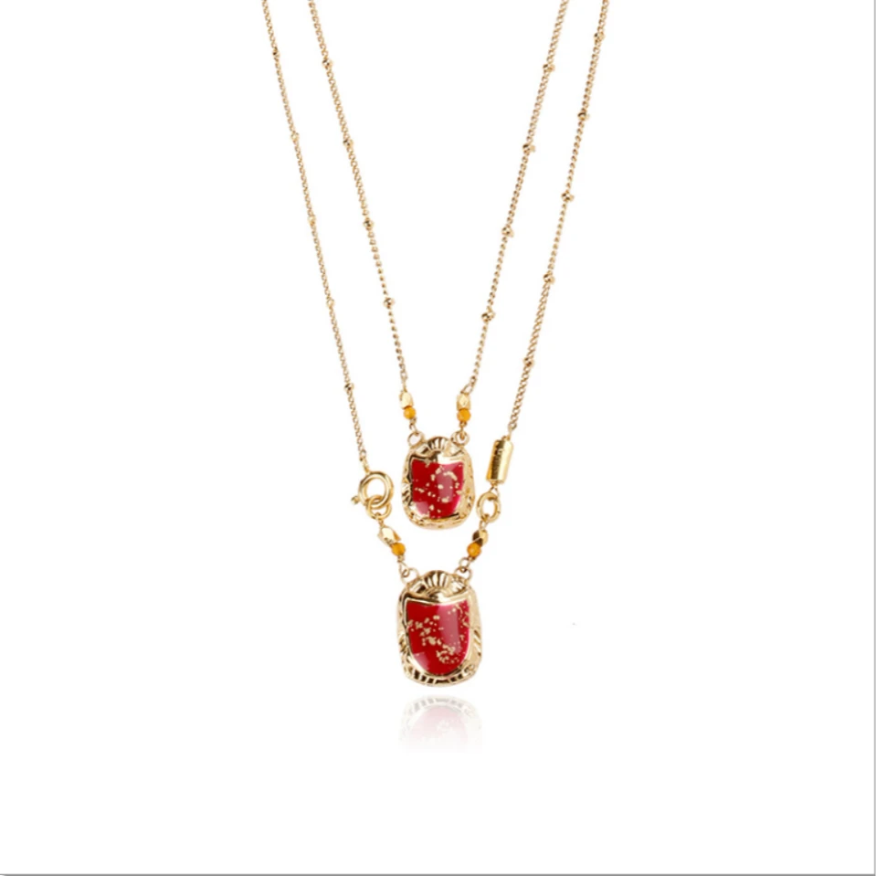 铜合金项链 GAS BIJOUX【法国进口】珈思艺术家系列图腾新年礼物