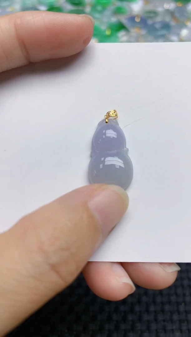 翡翠未镶嵌颈饰天然A货翡翠