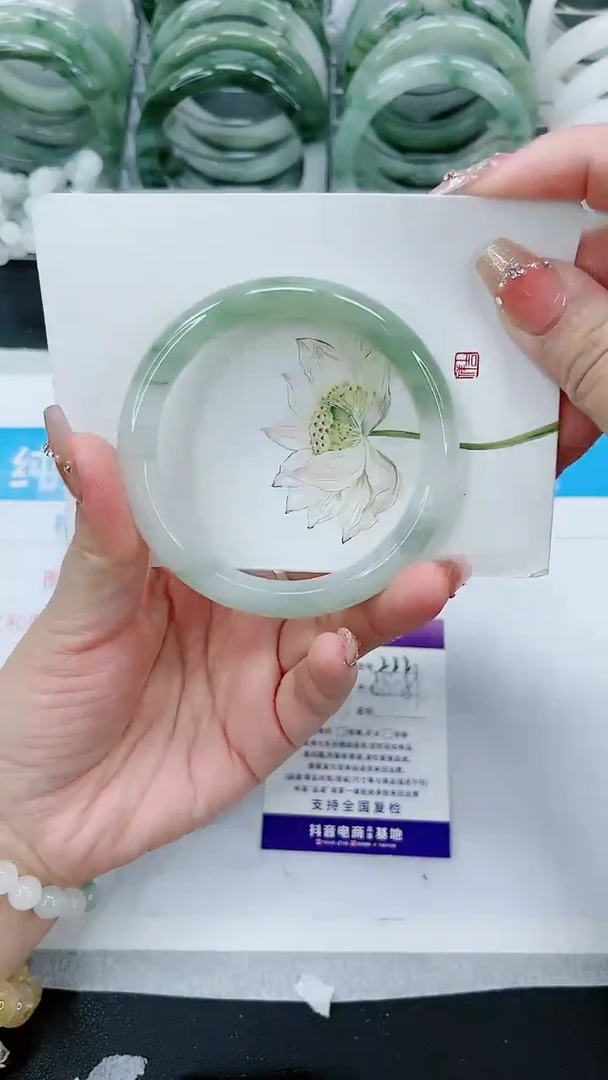 【闪购商品】石英质玉手镯未镶嵌222号/58-59圈