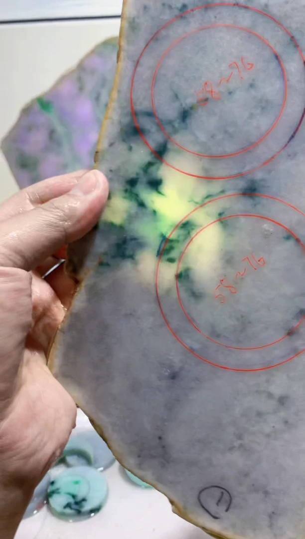 裸石翡翠0蒙0翡翠珠宝947