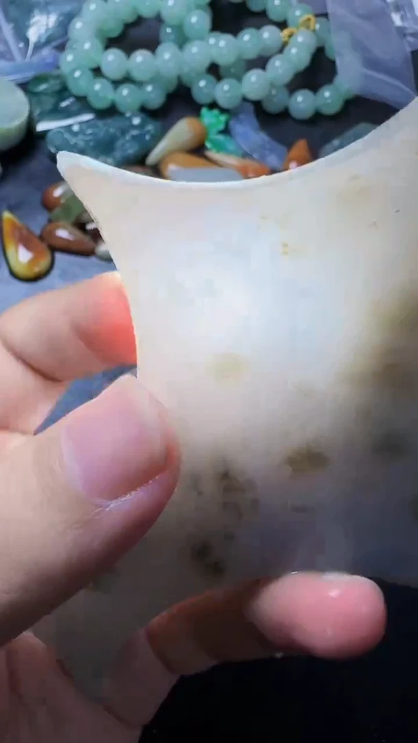 颈饰未镶嵌翡翠156