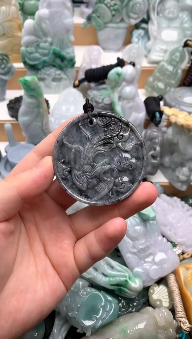 吊坠(不含链)未镶嵌翡翠1