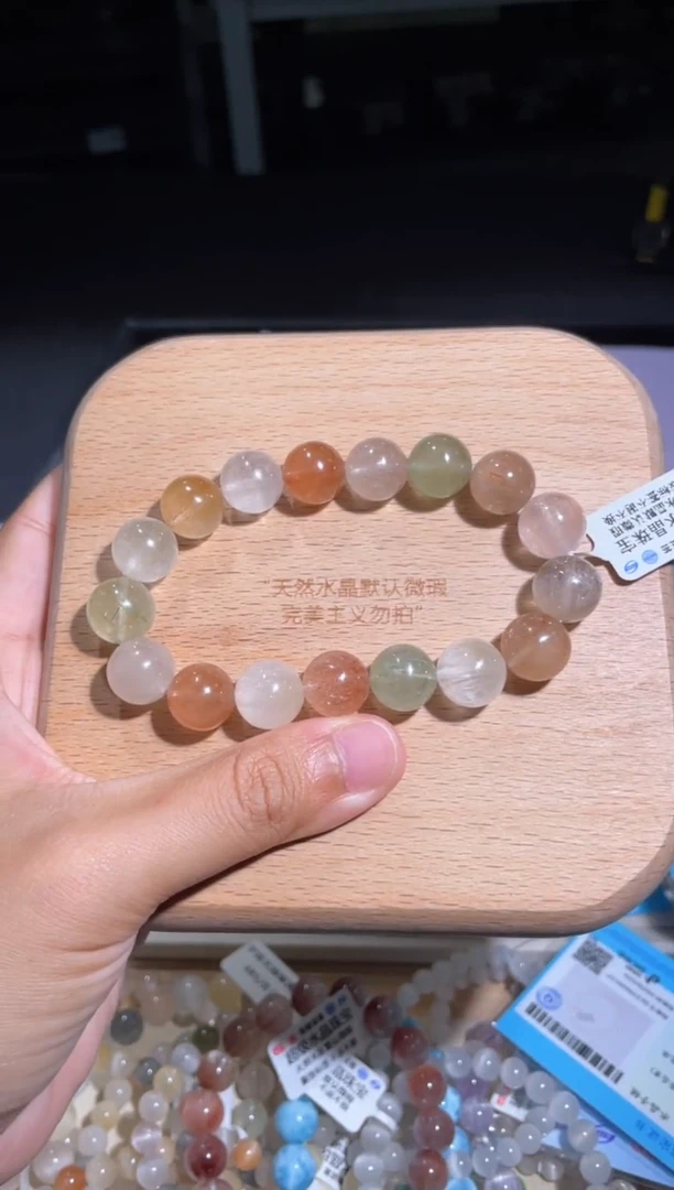 水晶手链未镶嵌51号多样性发货一J 12+