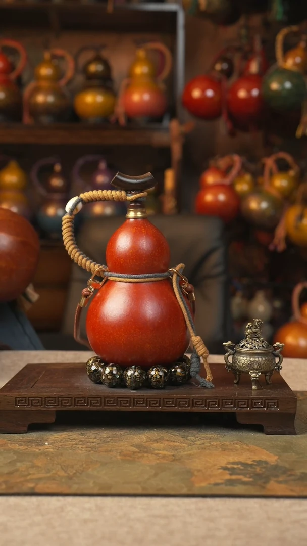 196大漆一物一拍记葫堂出品[不带手串】