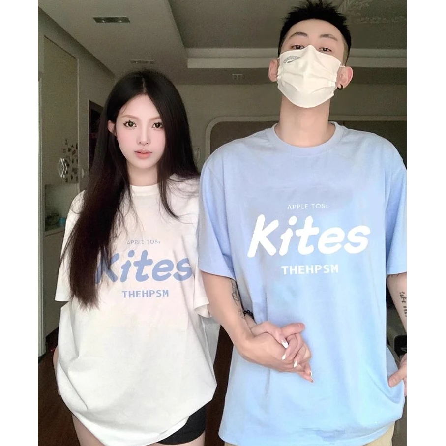 百搭的情侣装夏装半袖2025新款创意感设计宽松disoo女装短袖T恤