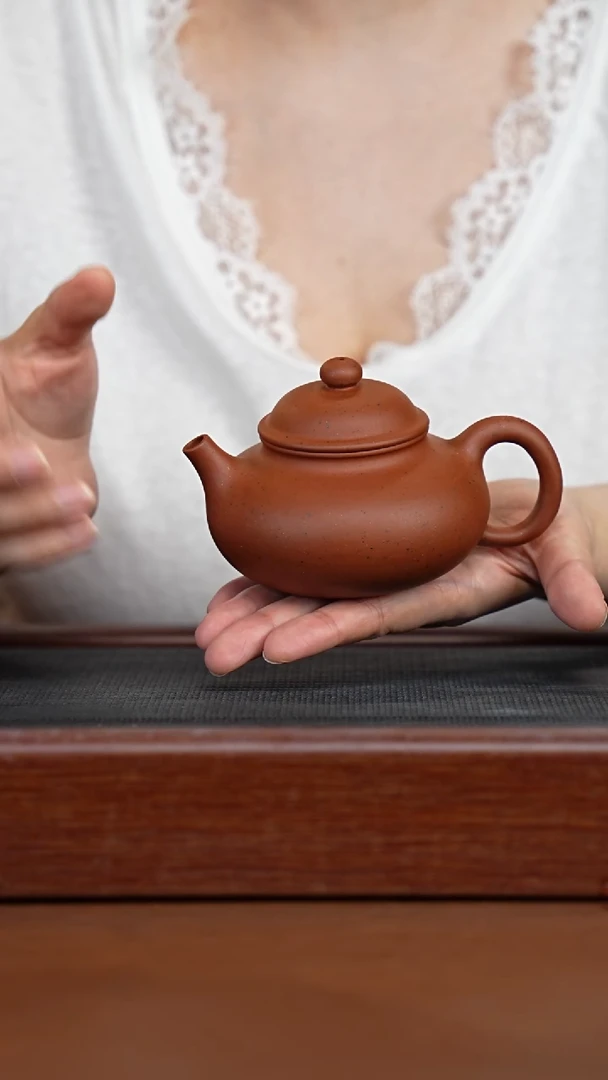 茶壶紫砂黄龙山老朱泥容天