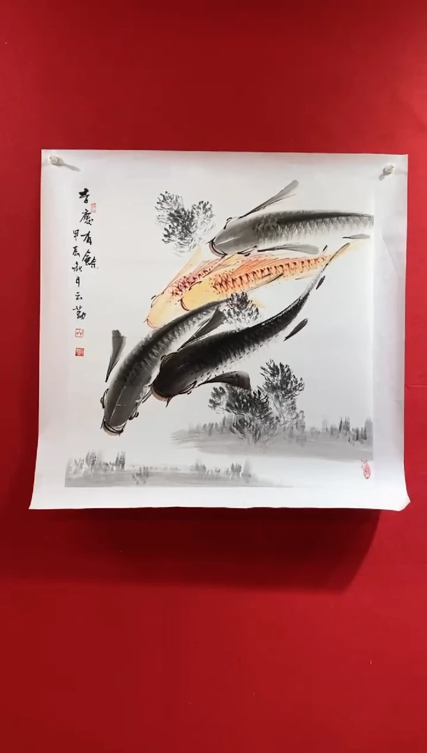国画国画NYQ杰牛云勤老师作品