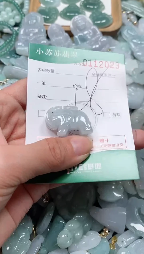 【闪购商品】翡翠颈饰未镶嵌闪购商品0112023