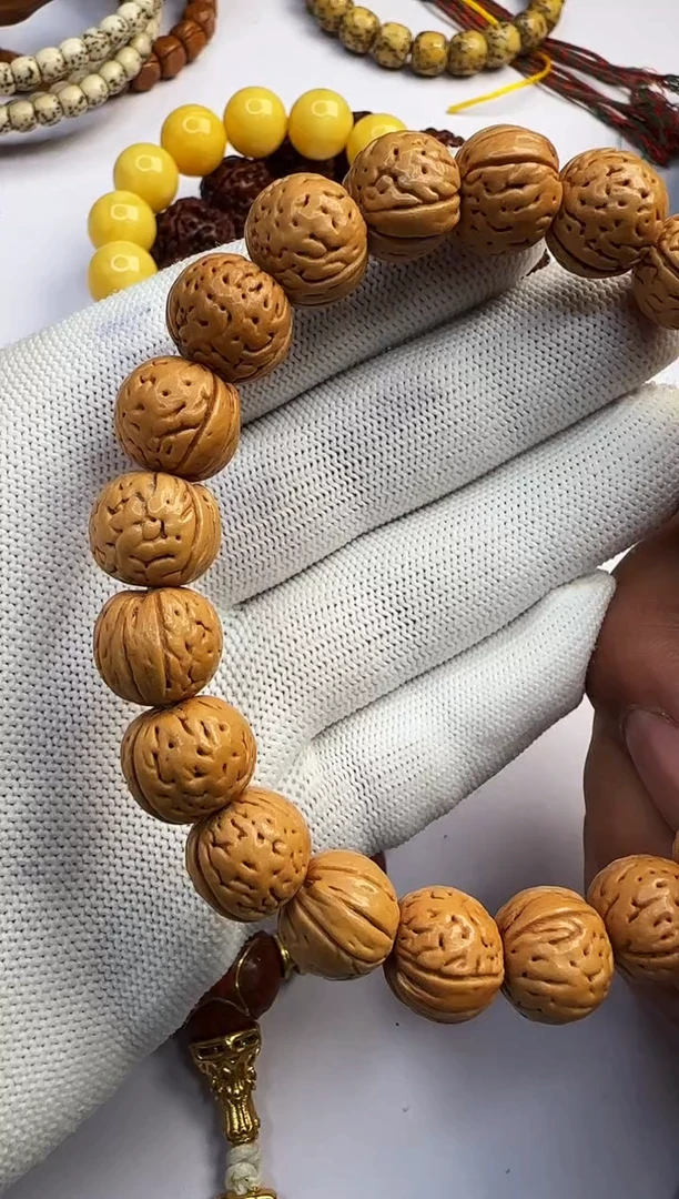 吊坠桃核桃核手串