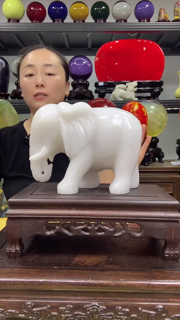 石材鸿运当头高档家居摆件办公室摆件