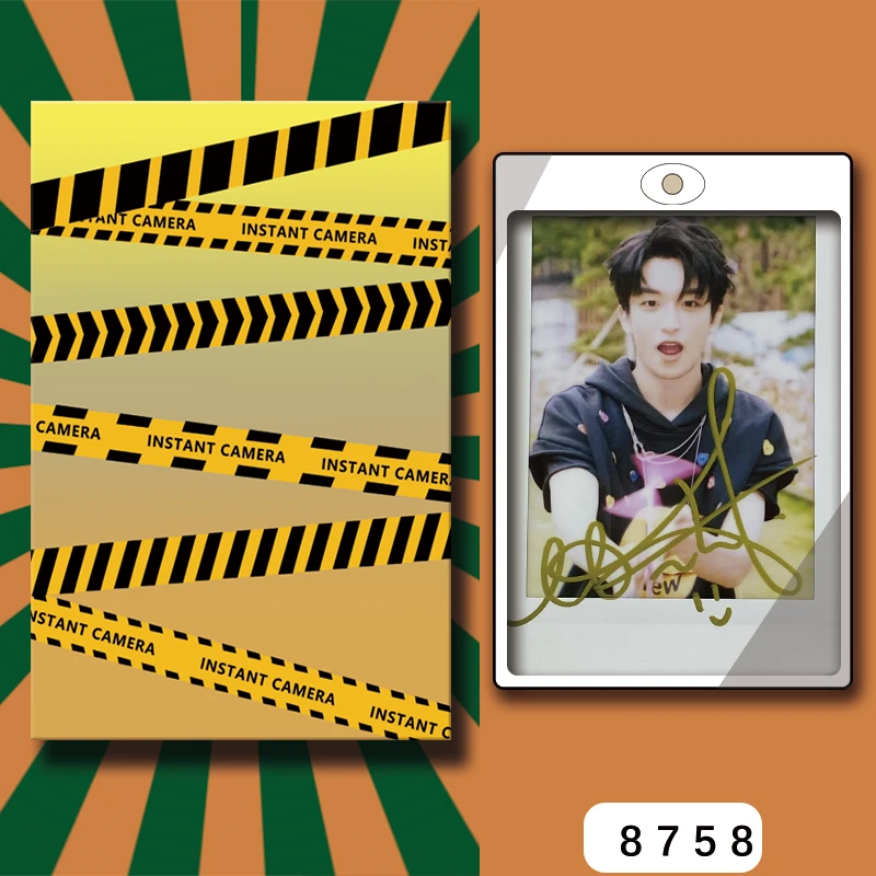 D8758【黄子弘凡】 正品拍立得照片 白边