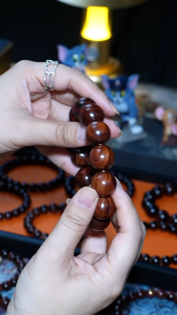 手串/手链黄花梨/降香黄檀【MOYU】海南黄花梨 1.8 文玩潮款手串