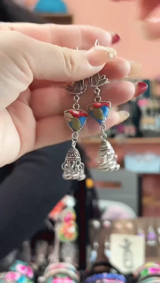 织绣艺枝独绣手工饰品15