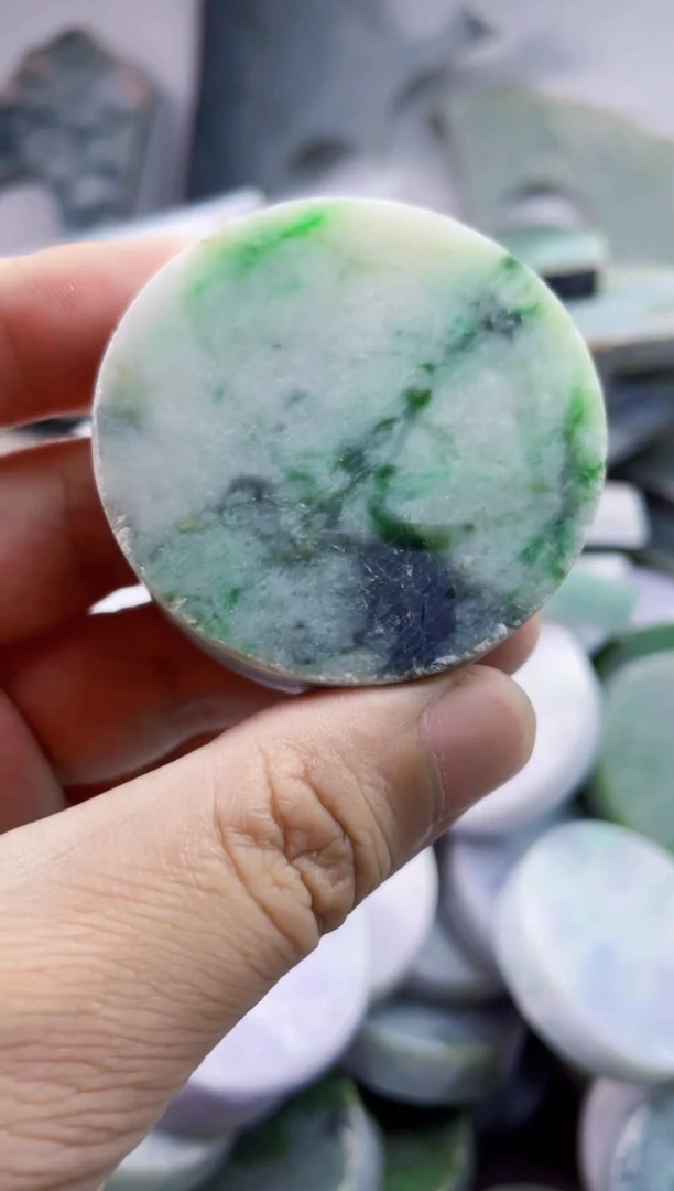 翡翠裸石天然A货翡翠