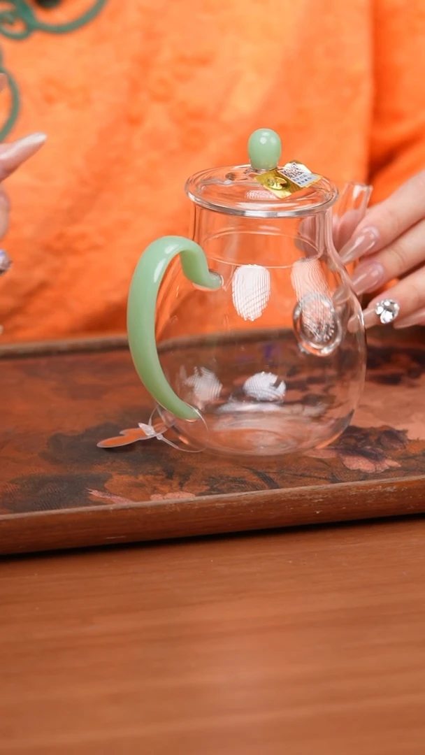 【闪购商品】禾器/晶彩云仕壶/浅玉色/定制版