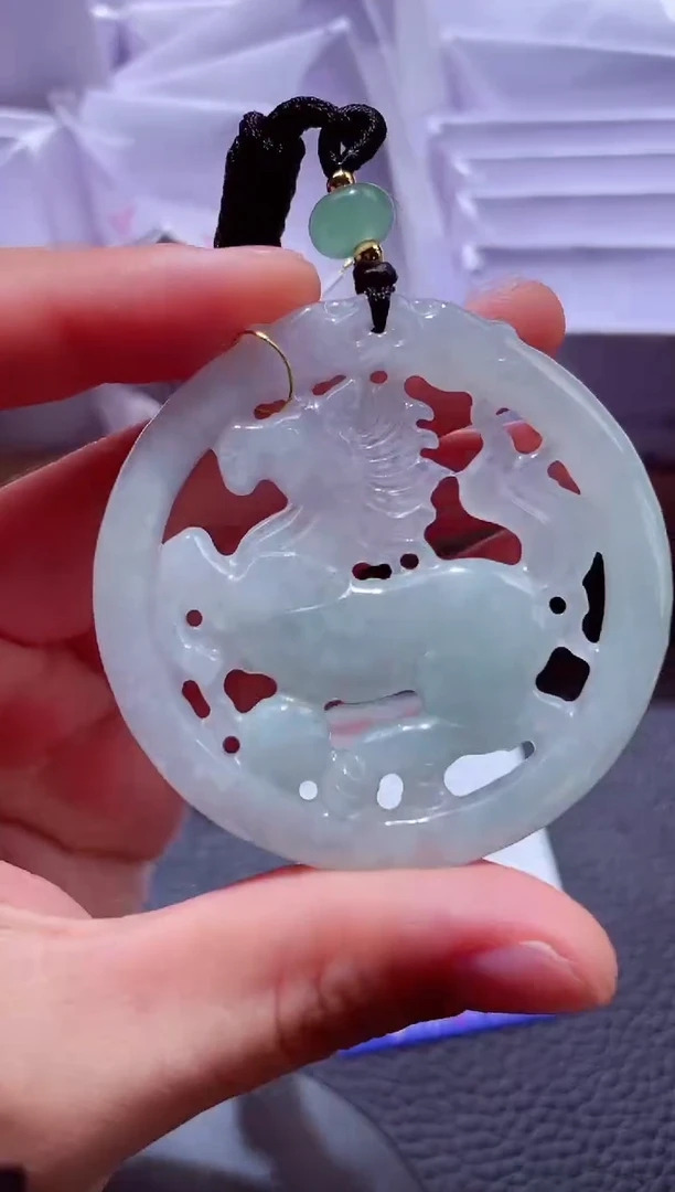 颈饰未镶嵌翡翠00009881