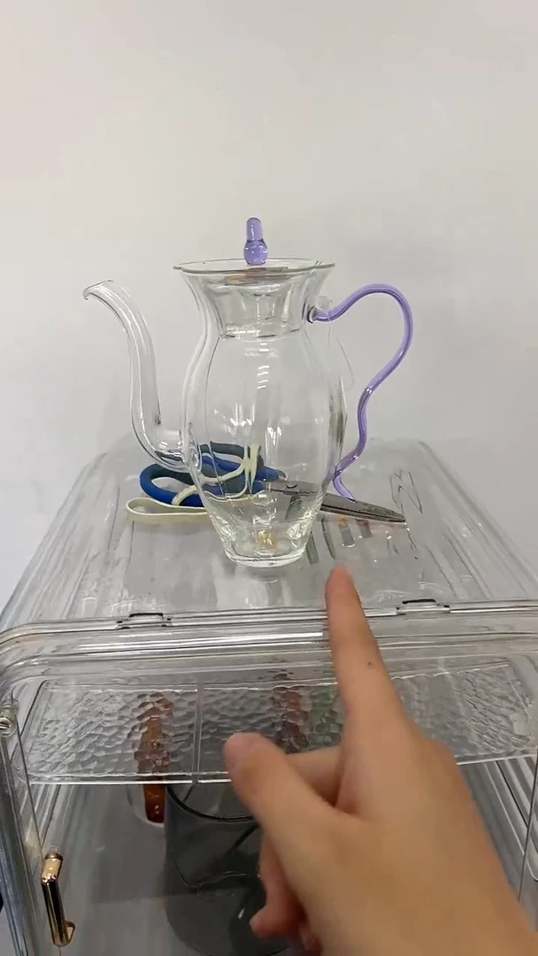 花容壶浅紫色，，，，，，