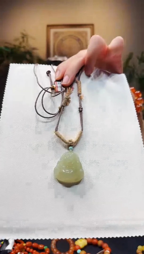 颈饰未镶嵌和田玉系列