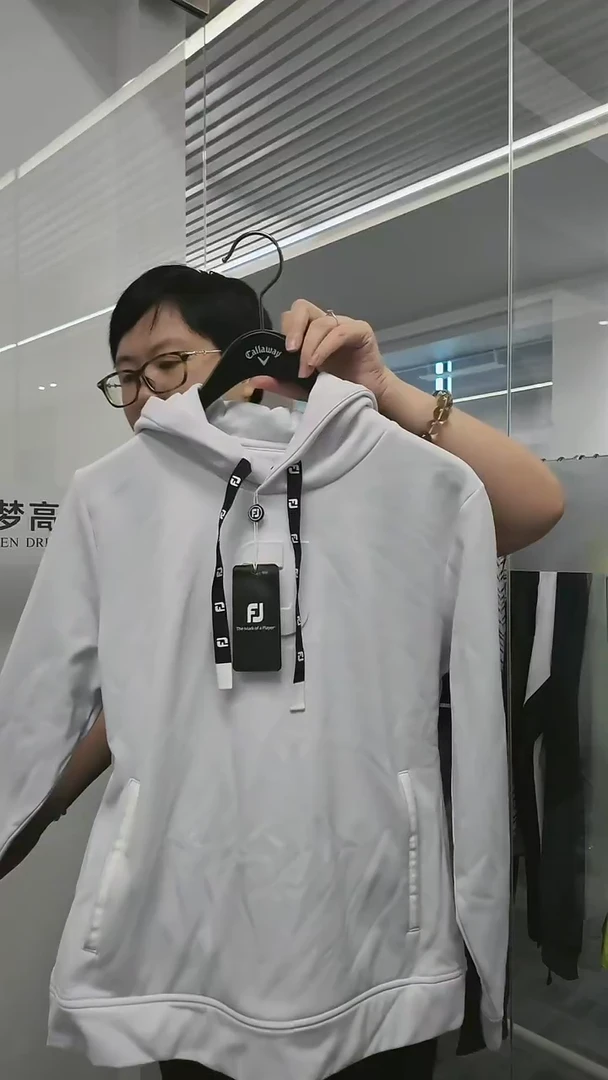 FJ-休闲连帽套衫-女士-3202-Q3-81193-L-白