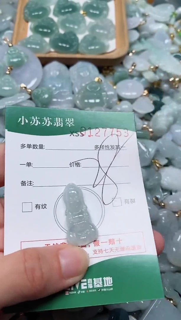 【闪购商品】翡翠颈饰未镶嵌闪购商品0127753