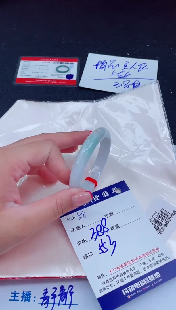 未镶嵌手镯翡翠388
