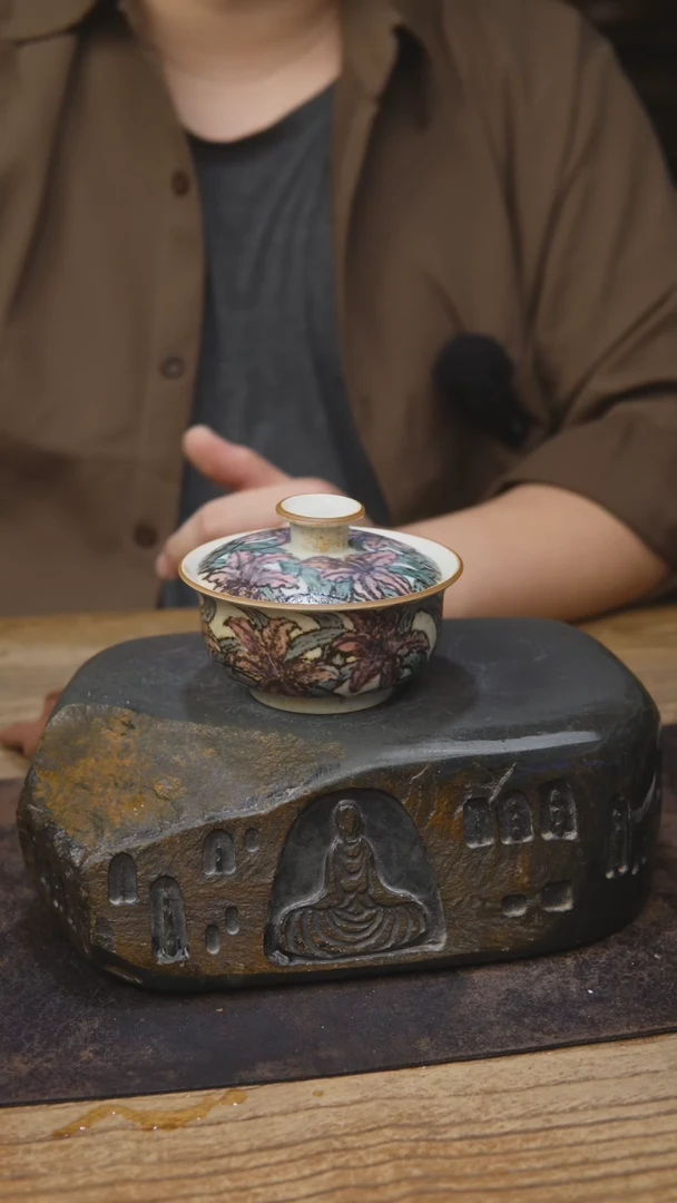甘石陶艺手绘系列845