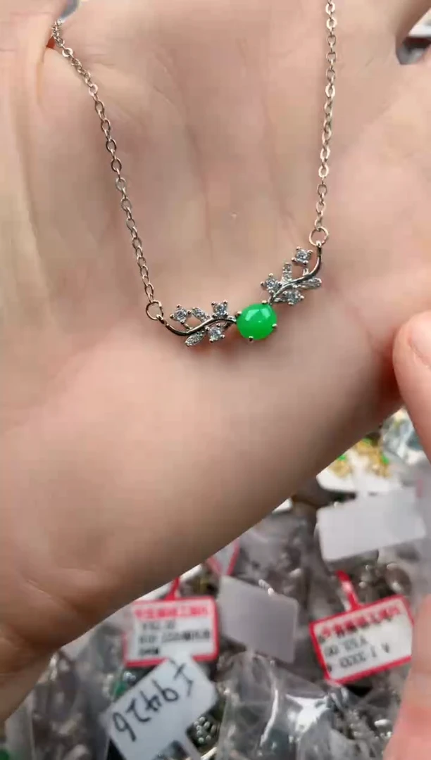 银S925镶嵌戒指翡翠111    4