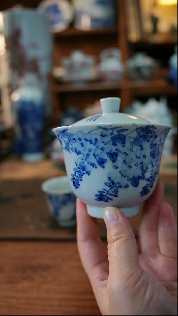 7景德镇手工手绘茶具