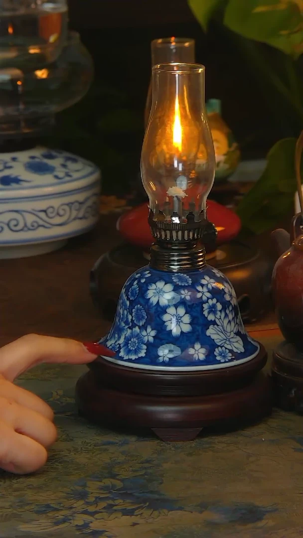 【闪购商品】景德镇陶瓷灯摆件