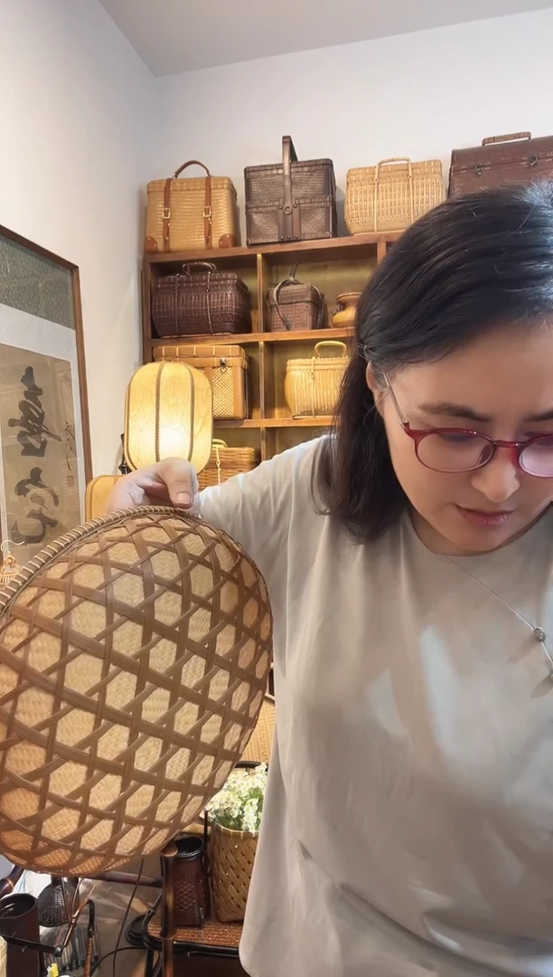 竹编精品款式筐子