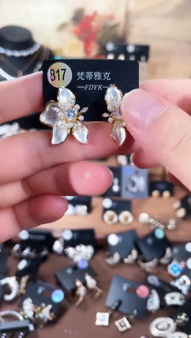 合金925银锆石梵817