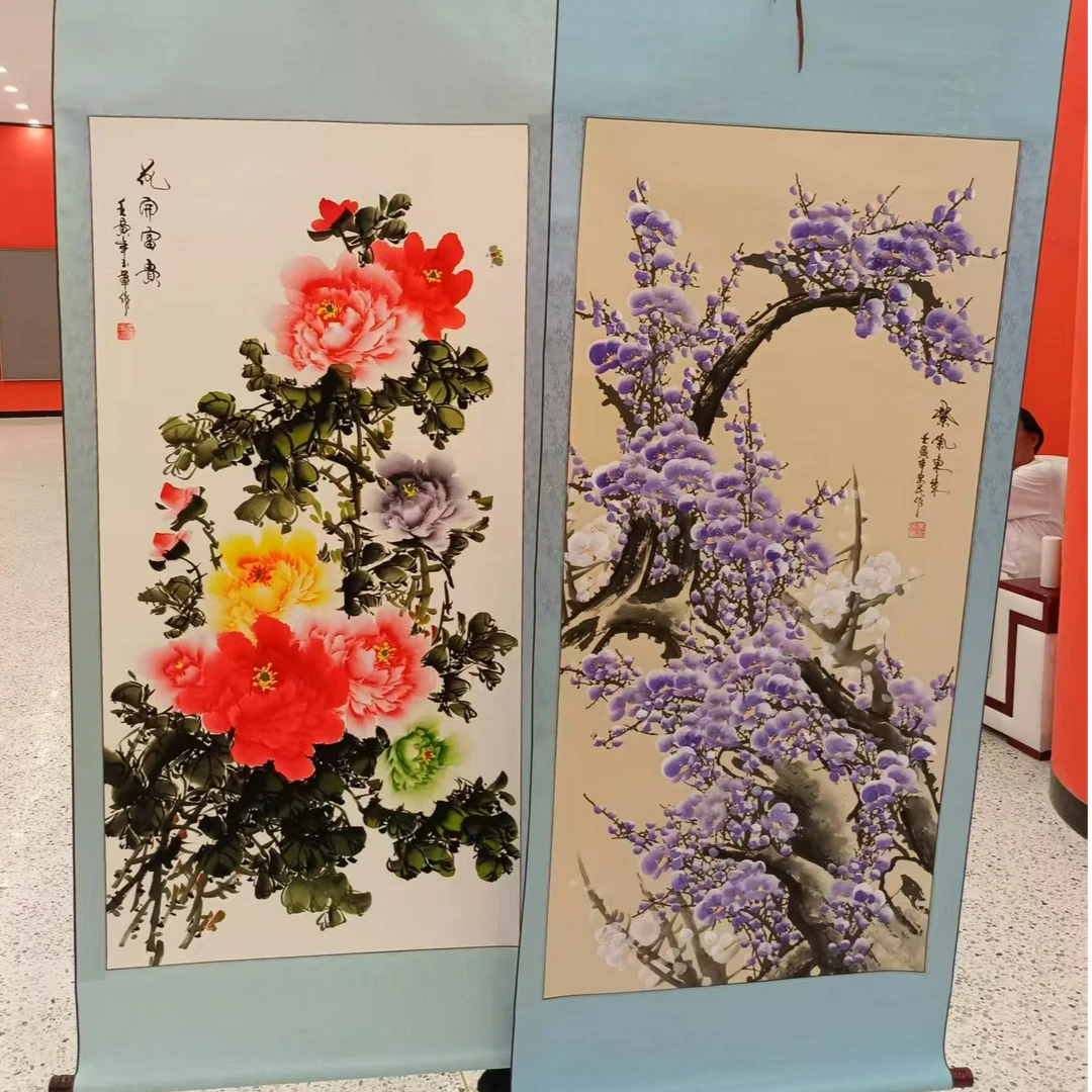 橱窗展示/文峰美术/宣纸国画/带证书