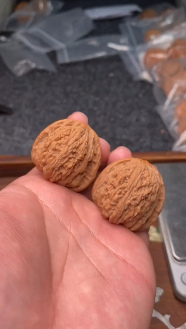 【闪购商品】文玩核桃把件G259号35尺密文