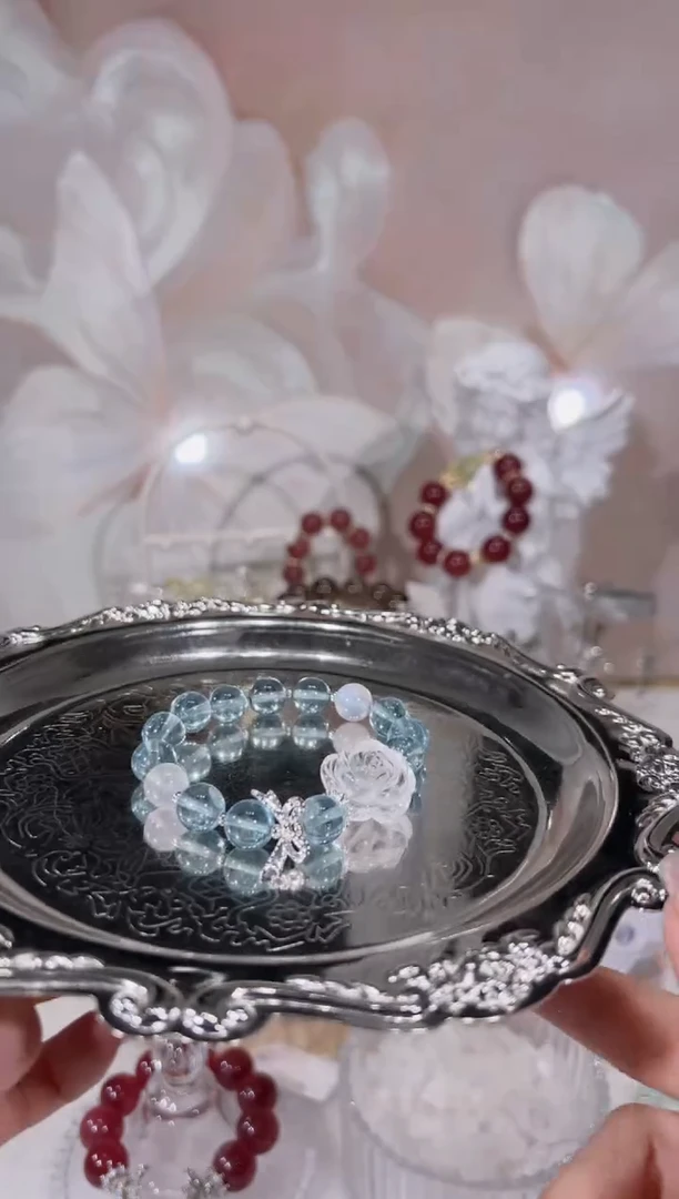 【闪购商品】水晶手链未镶嵌天然水晶默认微瑕 多样性发货发其一