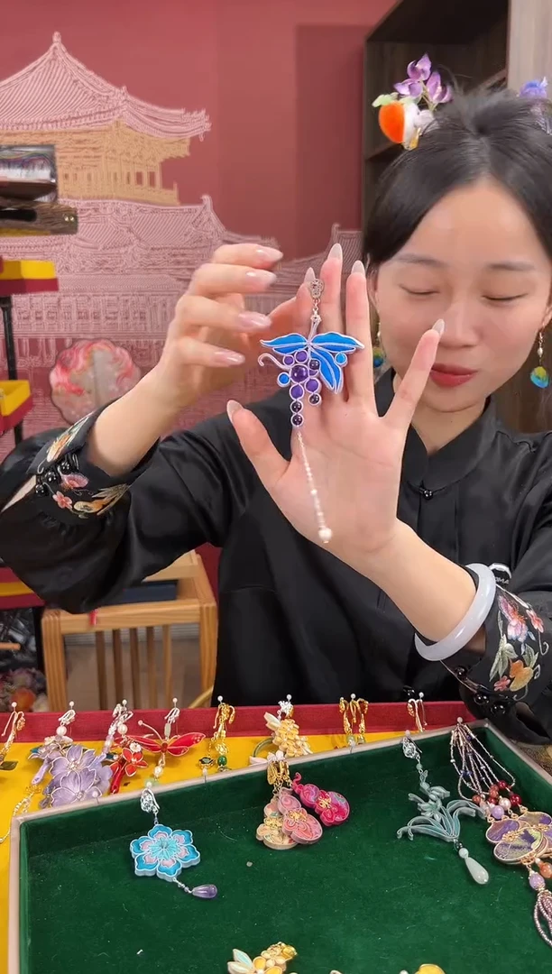 【闪购商品】刺绣苏绣世家非遗手工（胸针）