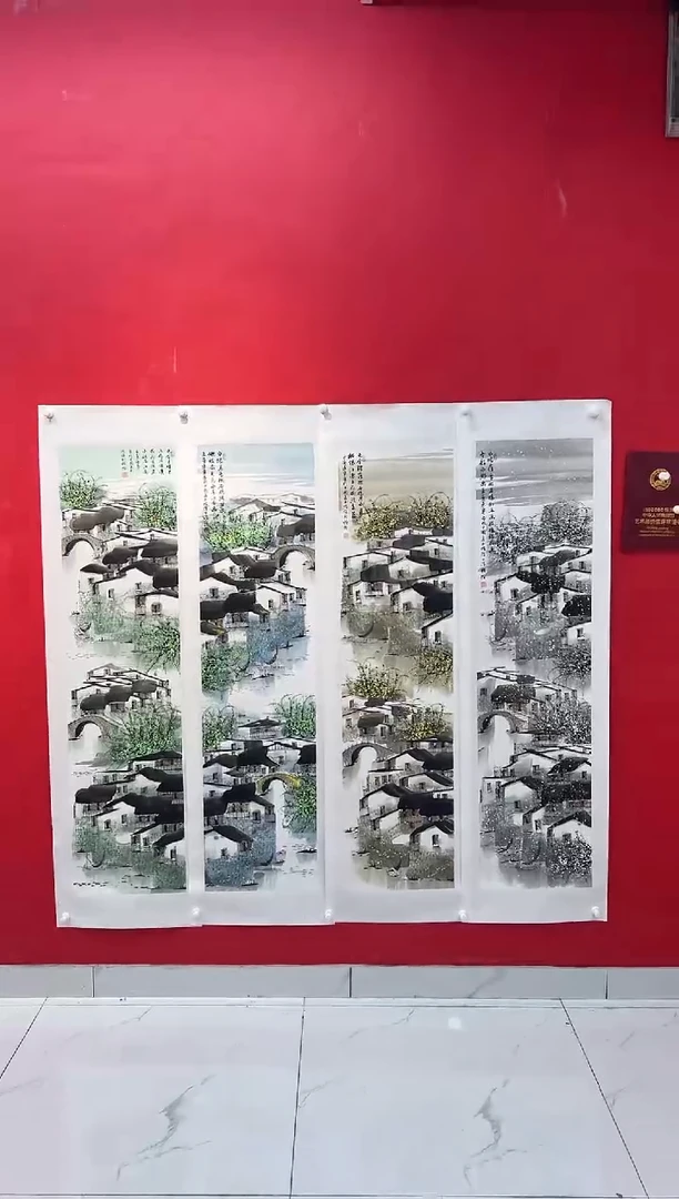 国画画家陆远华纯手绘原作